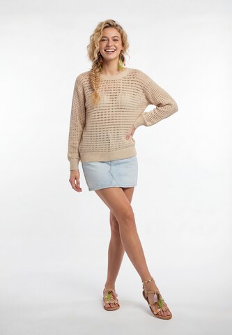 IZIA - Jersey en beige