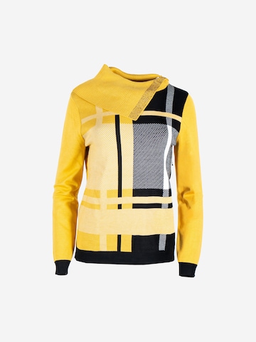 Passioni Sweatshirt in Gelb: Vorderseite