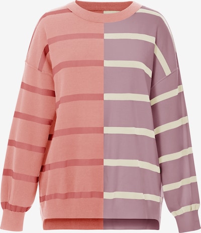 Imily Bela Sweater majica u bež / ljubičasta / roza, Pregled proizvoda
