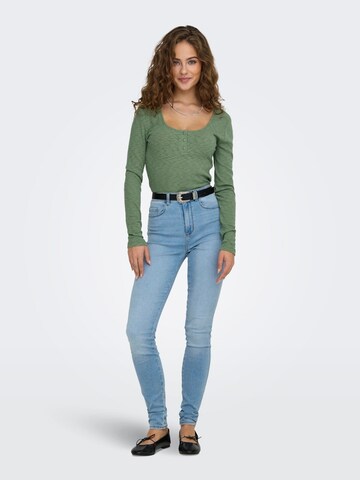 ONLY Shirt 'ONLJULIANE' in Green