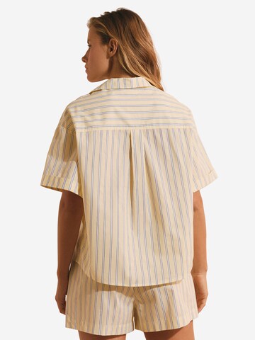 ETAM Schlafshirt 'BENICIO' in Gelb