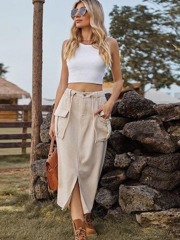 Yesfashion Skirt in Green