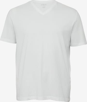 s.Oliver Shirt in Wit: voorkant