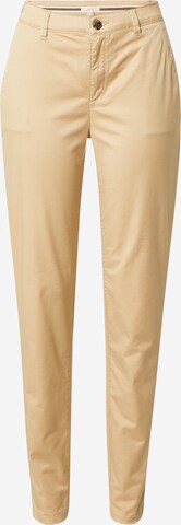 Pantalon chino ESPRIT en beige : devant