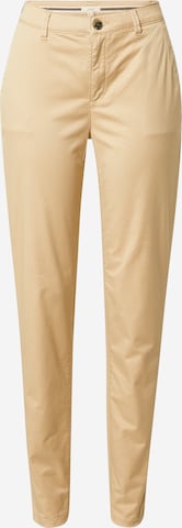 ESPRIT - Pantalón chino en beige: frente