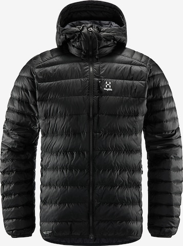 Haglöfs Outdoor jacket 'Roc Down' in Black: front