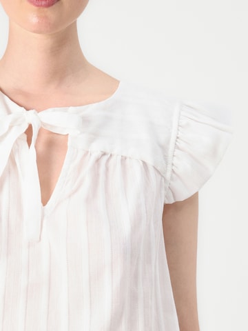 Chemisier 'JDYEVA TIE' JDY en blanc