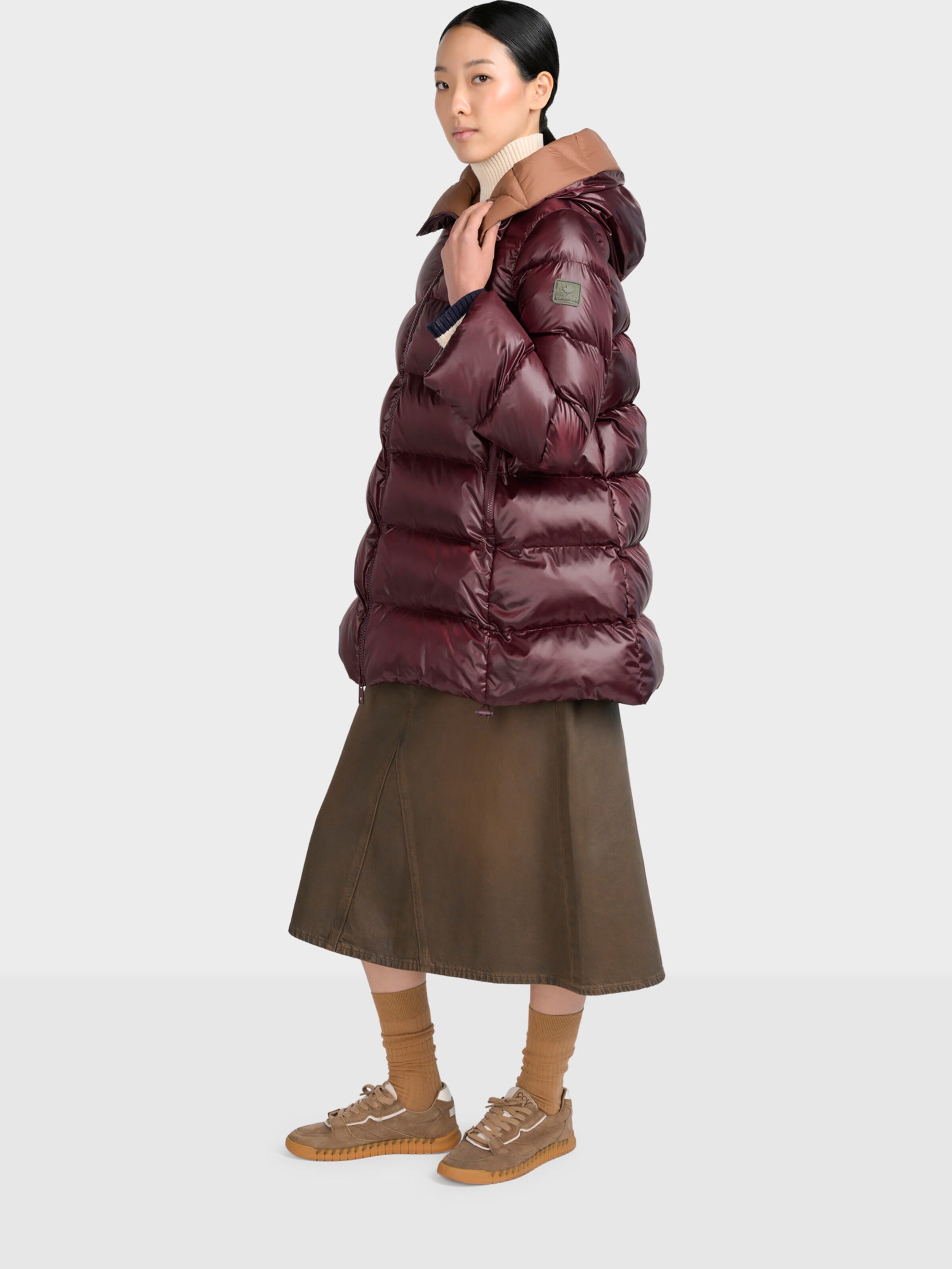 Canadian Classics Přechodová parka ' LEWISPORTE ' – červená