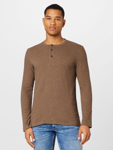 s.Oliver Shirt in Brown: front