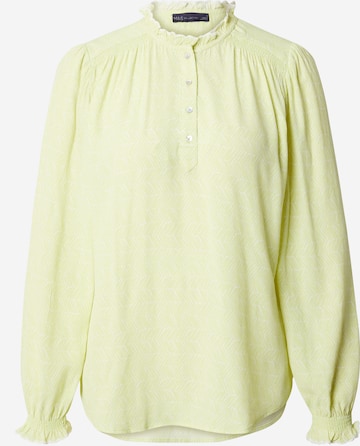 Marks & Spencer Bluse  'Popover' in Gelb: predná strana