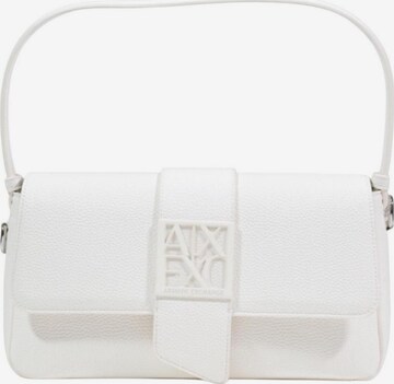 ARMANI EXCHANGE - Bolso de hombro en blanco: frente