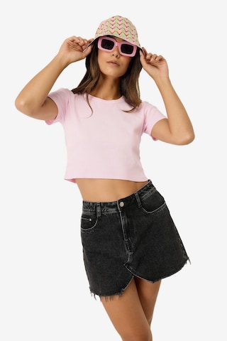 T-shirt No Matter What en rose