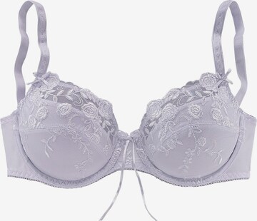 NUANCE Push-up Bra in White: front