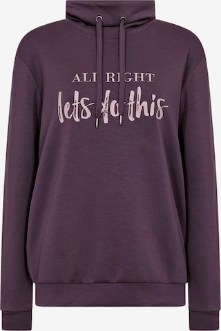Soyaconcept Sweatshirt ' SC_BANU ' i lilla: forside