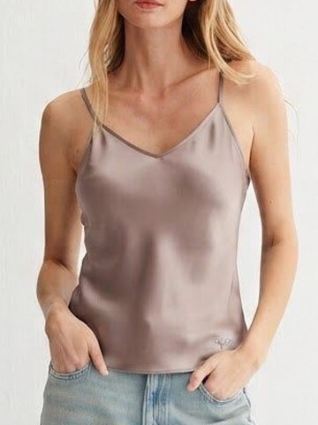 Chemisier SILK & CASHMERE en gris