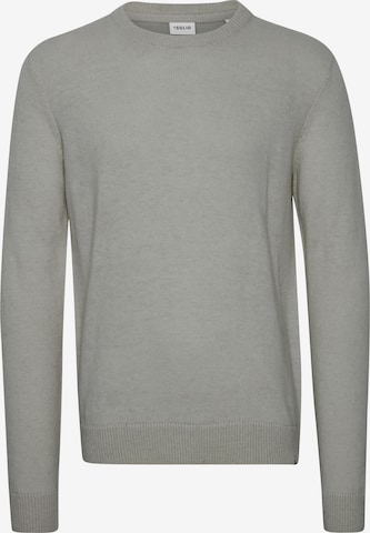 !Solid Sweater in Grey: front