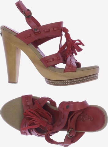 Pepe Jeans Sandals & High-Heeled Sandals in 39 in Red: front