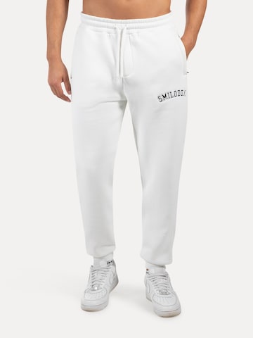 Smilodox Tapered Trousers ' Kayson ' in Beige: front