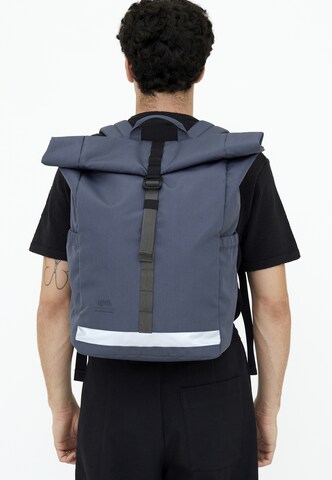 Lefrik Rugzak in Blauw: voorkant