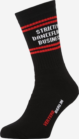 Vertere Berlin Socks in Black: front