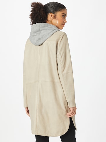 Maze Between-Seasons Coat in Beige