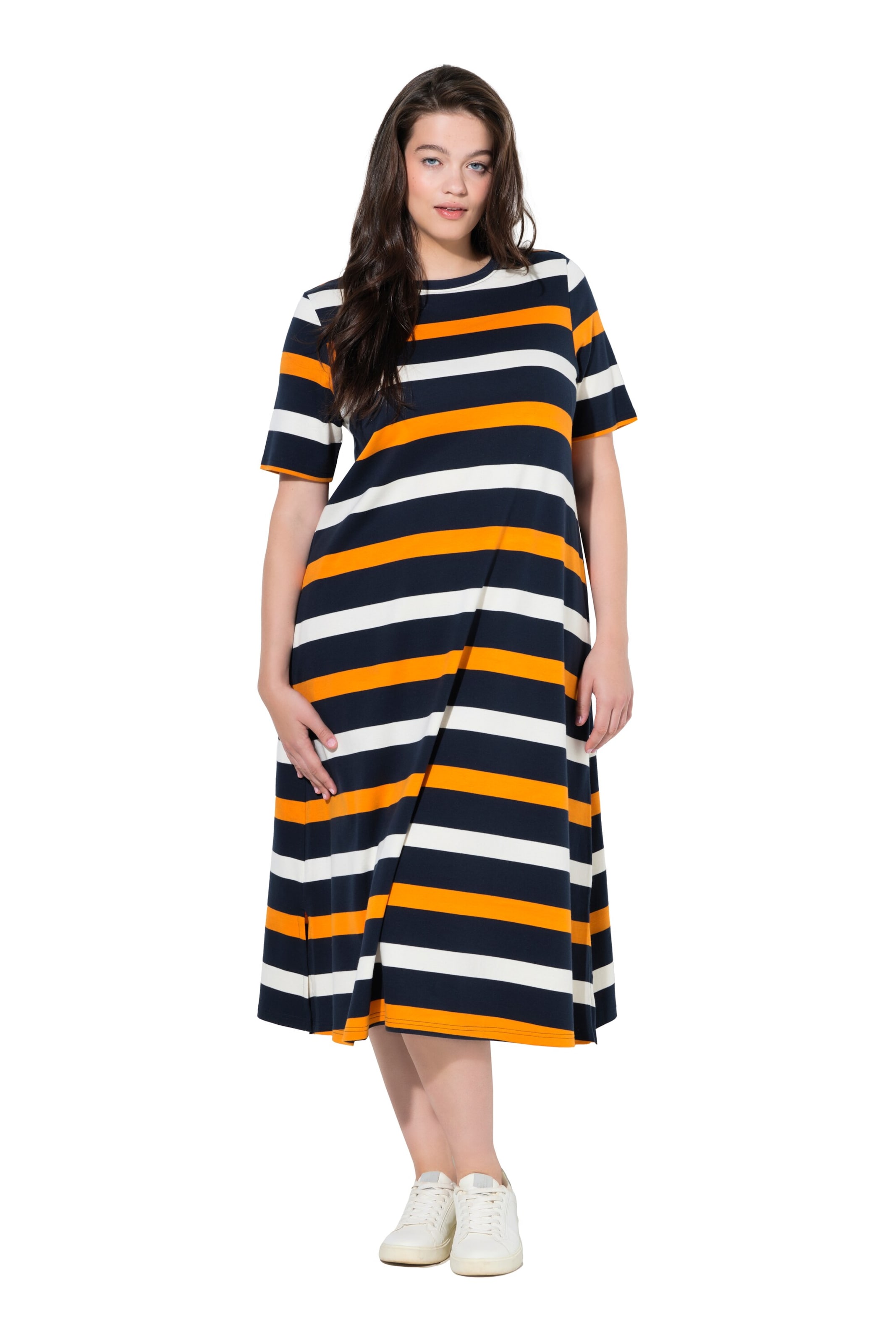 Ulla Popken Dress in Blue: front