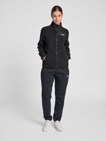 Hummel Fleece Jacket 'Charla' in Black