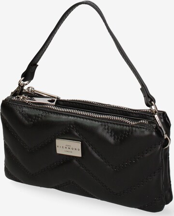 Borsa a spalla di John Richmond in nero: frontale