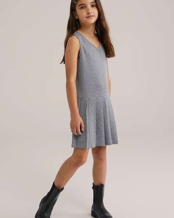 Abito di WE Fashion in grigio: frontale