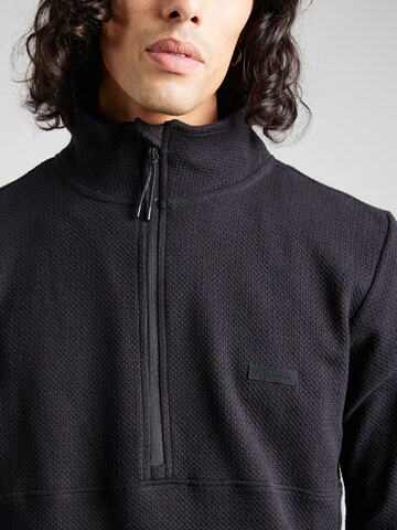 juoda JACK & JONES Megztinis be užsegimo 'HARLIE'