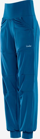 WinshapeTapered Sportske hlače 'LEI101C' - plava boja
