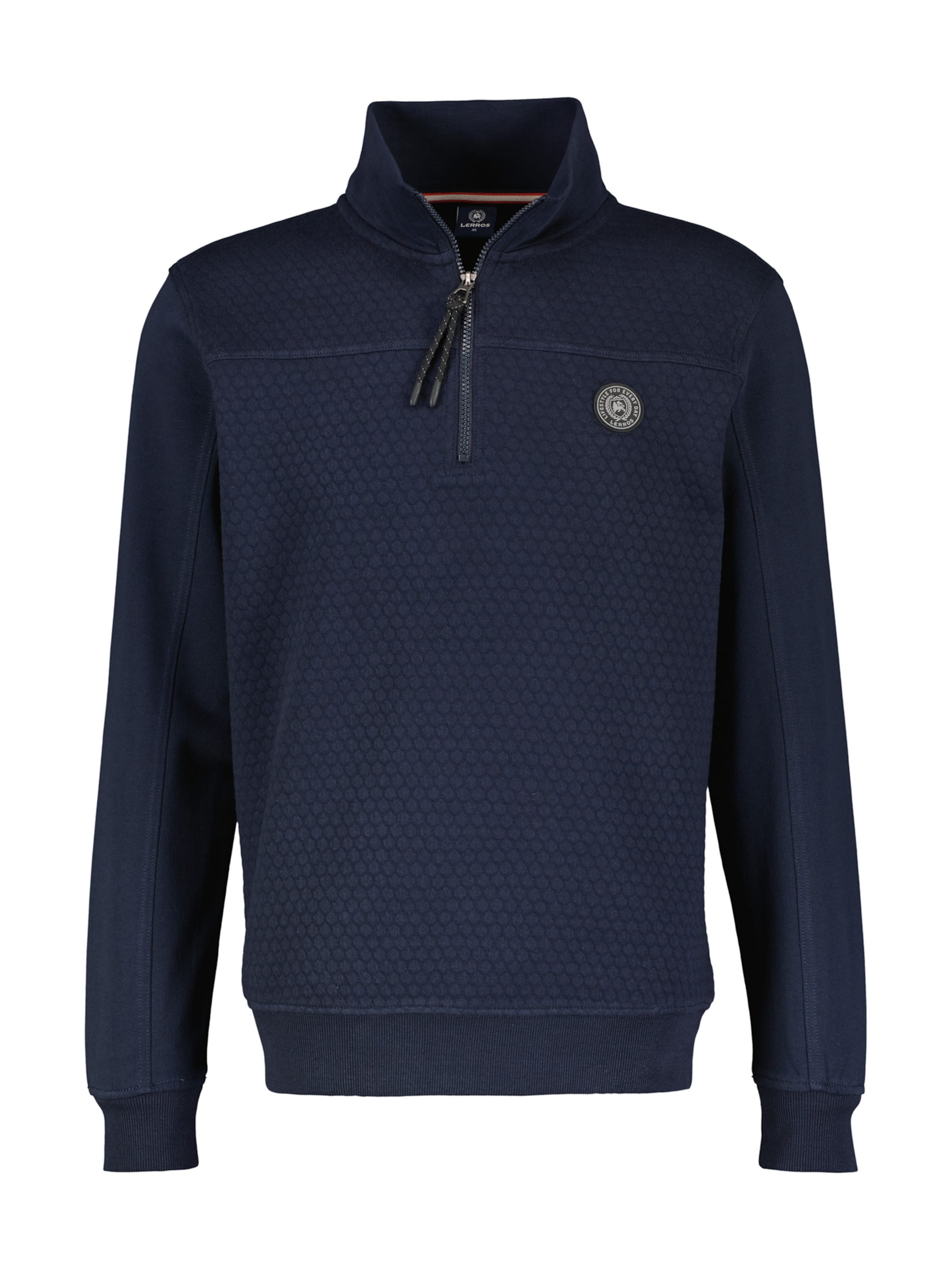 LERROS Sweatshirt in Blau: Vorderseite