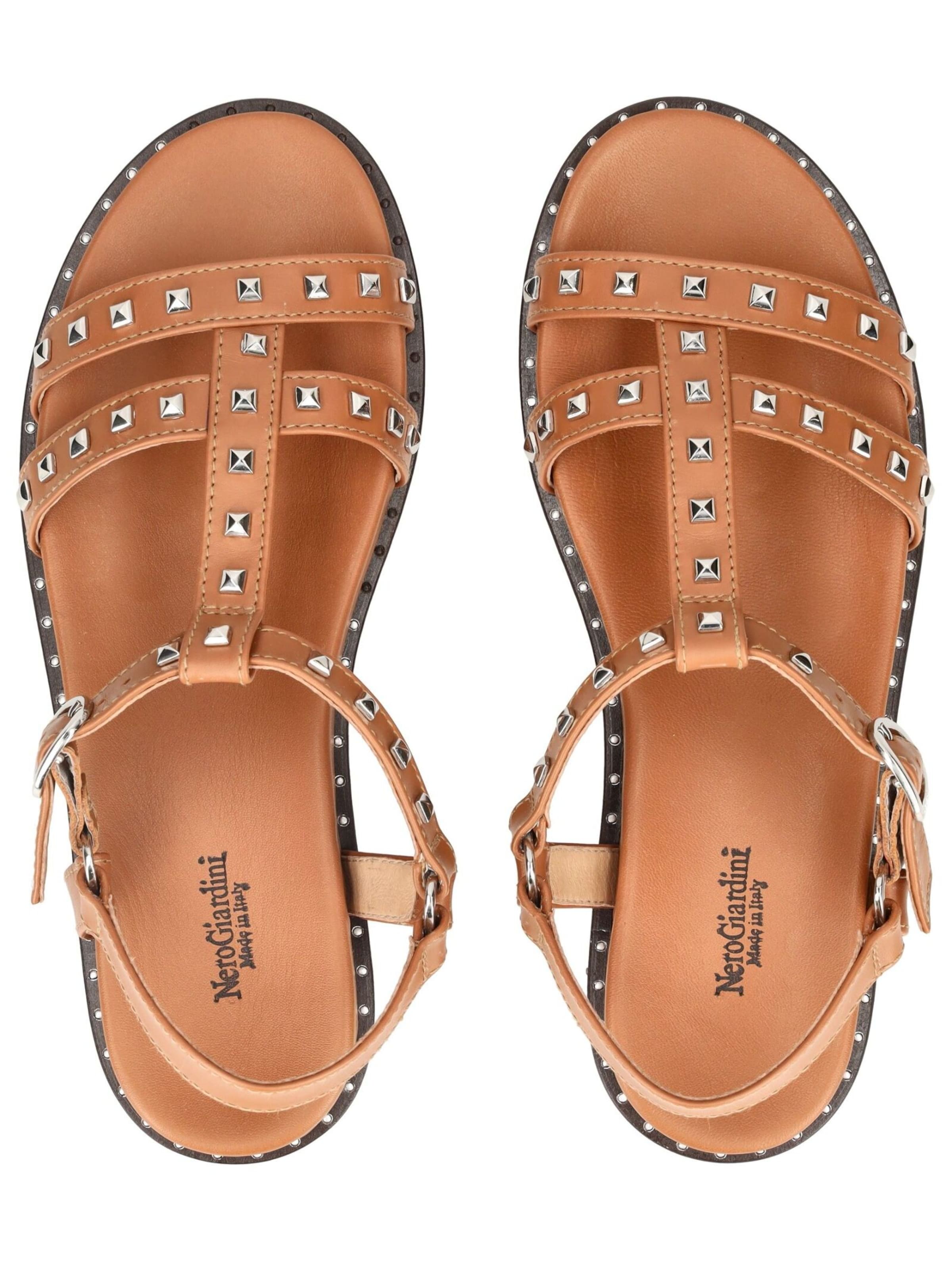 Sandalo con cinturino di Nero Giardini in marrone