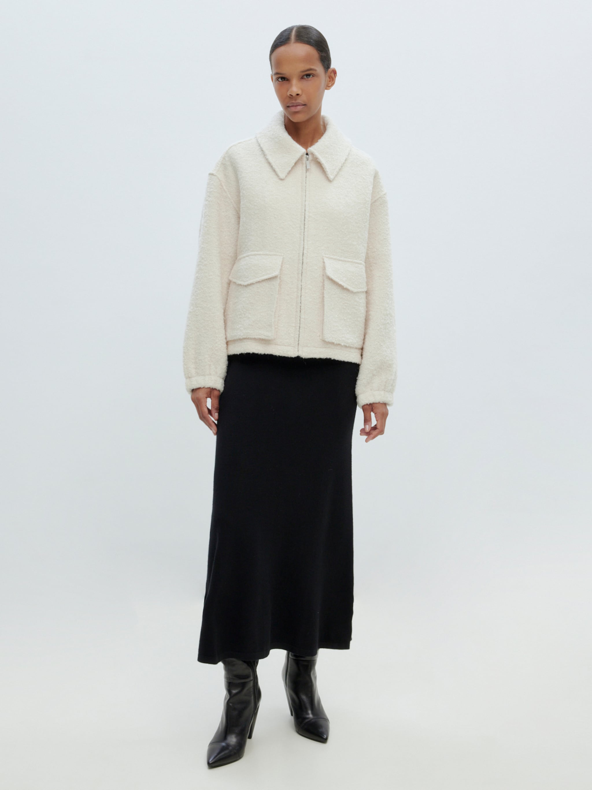EDITED Producten Tussenjas 'Machi' Offwhite