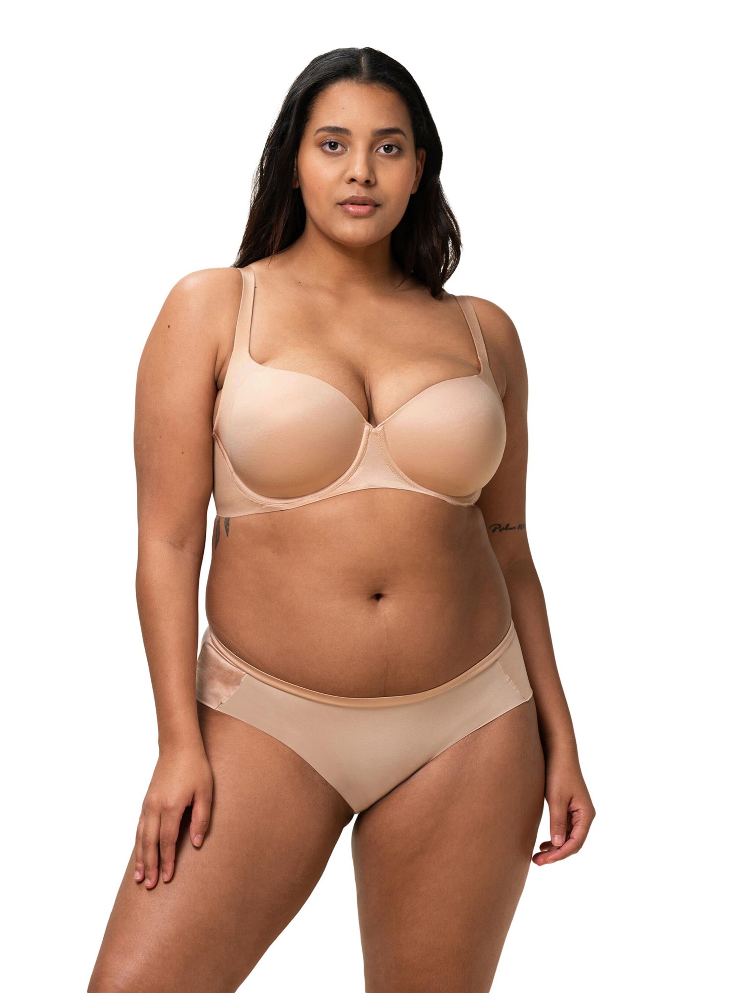 TRIUMPH T-shirt Bra ' Body Make-up Soft Touch ' in Beige