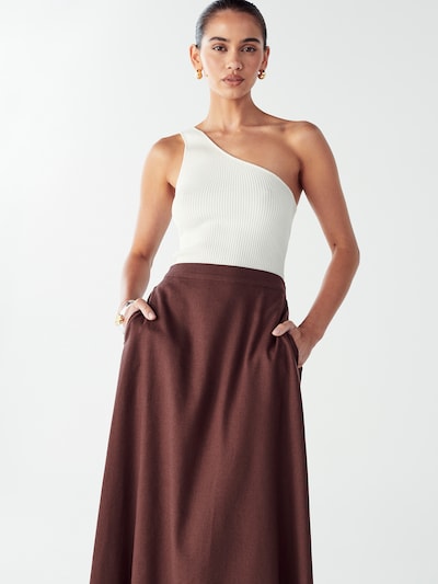 Willa Sukňa 'SARAS MAXI SKIRT' - hnedá, Produkt