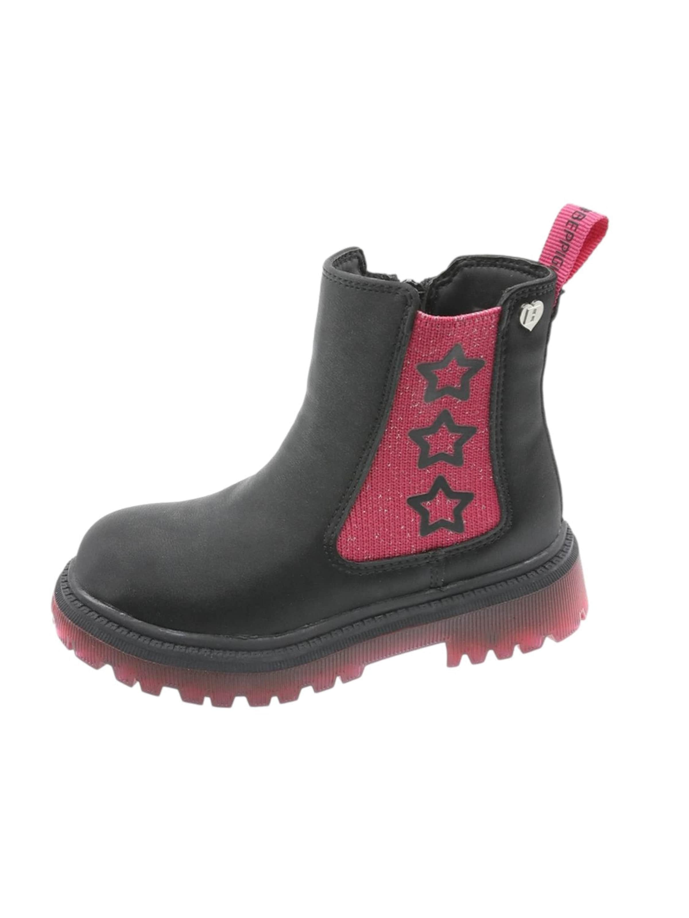 Beppi Laarzen in Zwart: voorkant