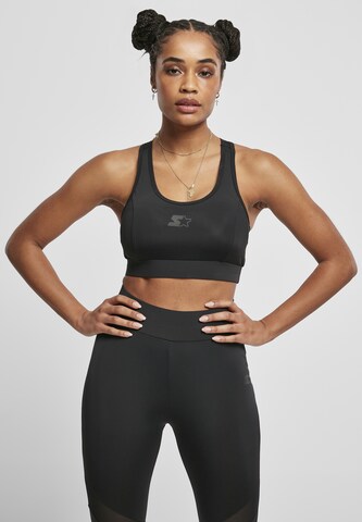Starter Black Label - Bustier Sujetador deportivo en negro: frente