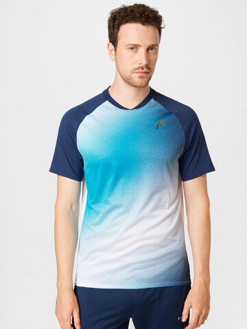 HEAD Sportshirt in Blau: predná strana