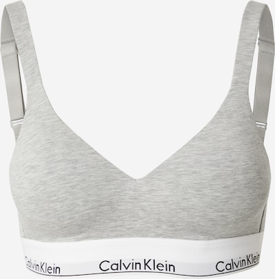 Calvin Klein Underwear Grudnjak u siva melange / crna / bijela, Pregled proizvoda