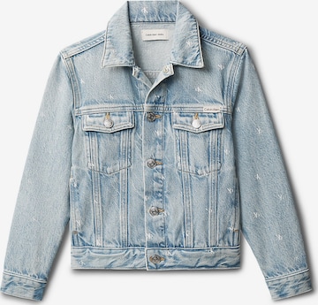 Veste mi-saison Calvin Klein Jeans en bleu : devant