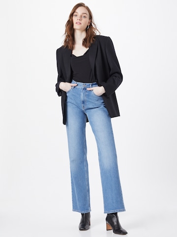 TOMORROW Wide Leg Jeans 'Brown' in Blau