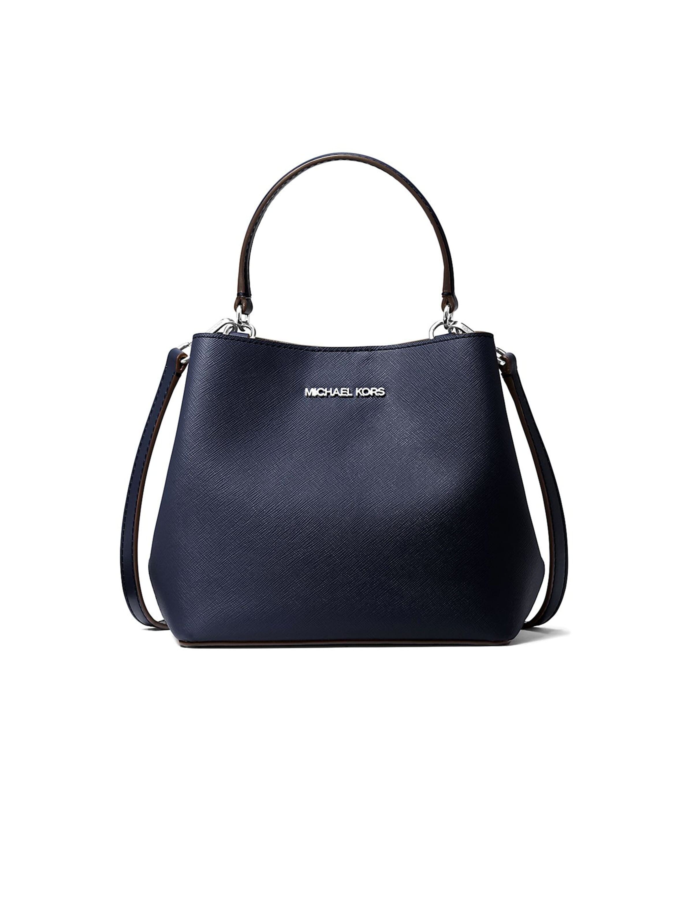 Michael Kors Schoudertas 'Pratt S' in Blauw: voorkant