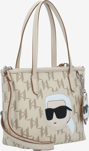 Karl Lagerfeld Handtas 'Ikoni2.0' in Beige