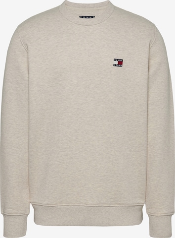 Tommy Jeans - Sudadera en beige: frente