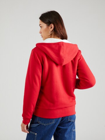 GAP Sweat jacket in Red