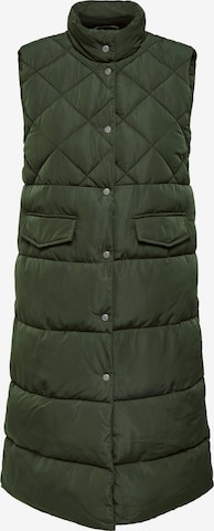 Gilet 'Stacy' di ONLY in verde: frontale