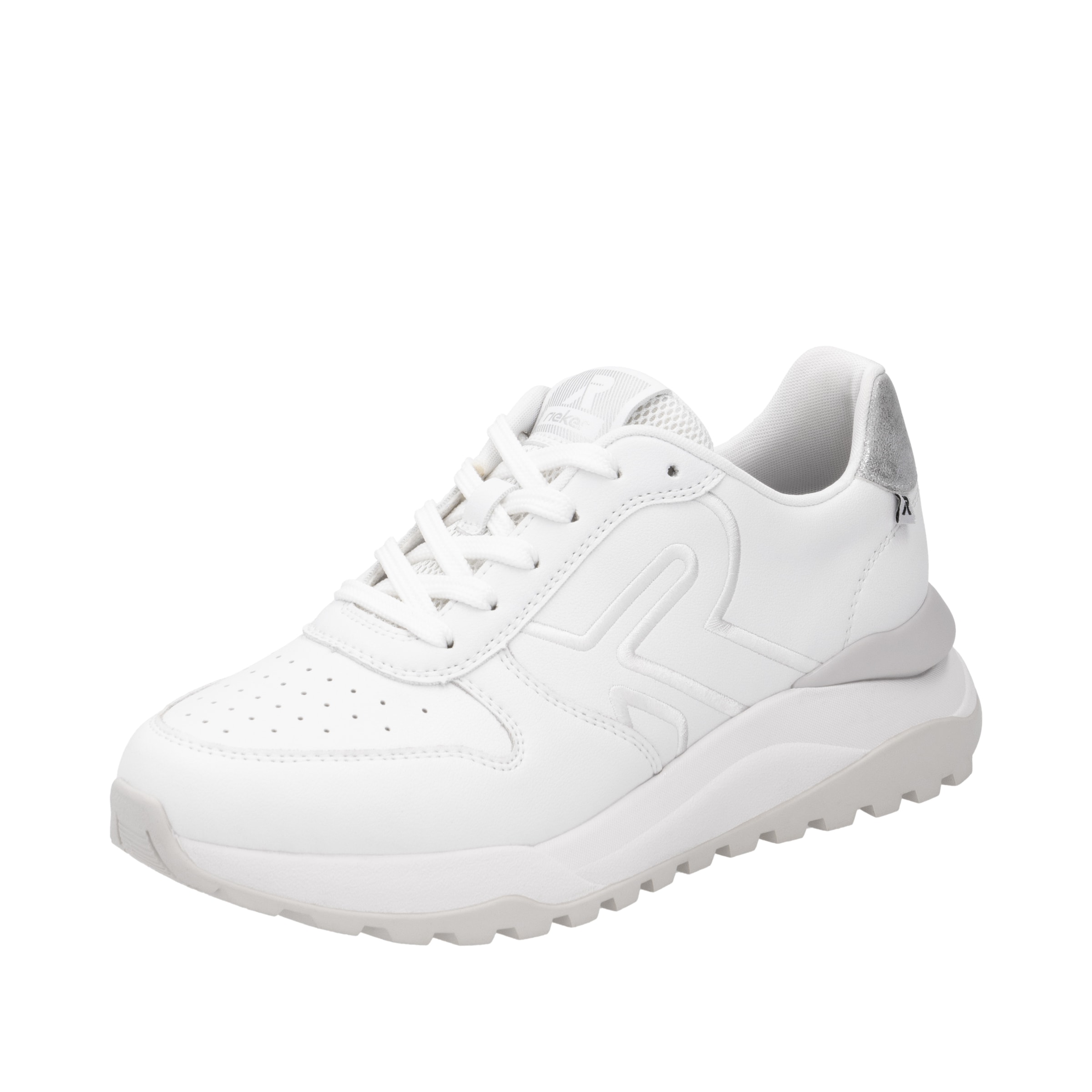 Rieker Sport Sneaker in Weiß: Vorderseite