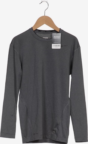 NIKE Langarmshirt M in Grau: predná strana