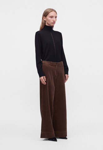 Wide Leg Pantalon 'C_Tacodi2-D' BOSS en marron